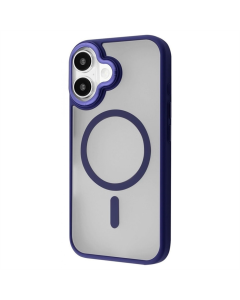 Чохол накладка для iPhone 16 Proove Essence Case MagSafe Синя (Midnight Blue)