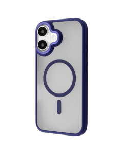 Чохол-накладка для iPhone 16 Plus Proove Essence Case MagSafe Синя (Midnight Blue)