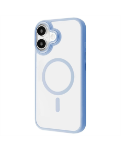 Чехол-накладка для iPhone 16 Plus Proove Essence Case MagSafe Синий (Sierra Blue)