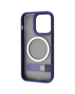 Чохол накладка для iPhone 15 Pro Proove Mainstay Case MagSafe Синя (Midnight Blue)