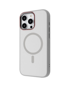 Чехол-накладка для iPhone 16 Pro Max Proove Sapphire Case MagSafe Белый (Натуральный Титан)