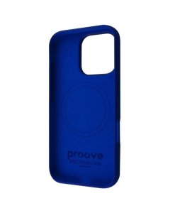Чехол-накладка для iPhone 16 Pro Proove Spectrum Case MagSafe Синий (Acid Blue)