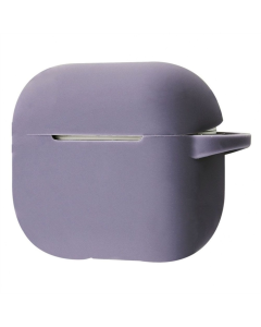 Чохол для навушників AirPods 3 Silicone Shock-proof Фіолетовий (Lavender Gray)