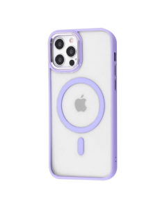 Чохол накладка для iPhone 12/12 Pro WAVE Ardor MagSafe Фіолетова (Light Purple)