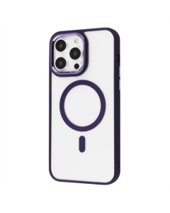 Чохол накладка для iPhone 14 Pro WAVE Ardor MagSafe Фіолетова (Deep Purple)