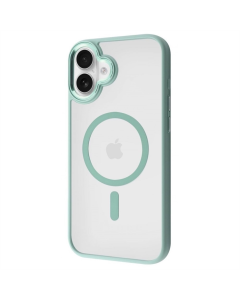 Чохол накладка для iPhone 16 WAVE Ardor MagSafe Зелена (Mint)