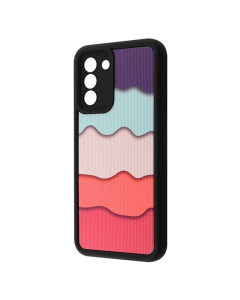 Чохол накладка для Samsung S21 FE WAVE Artfull Case (Colorful Waves)