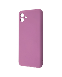 Чехол-накладка для Samsung A06 WAVE Colorful Case Фиолетовый (Черная смородина)