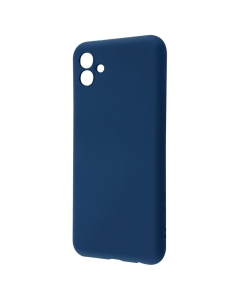 Чехол-накладка для Samsung A06 WAVE Colorful Case, синий (Blue).