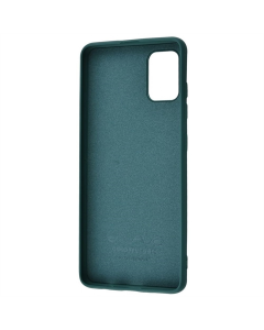 Чехол-накладка для Samsung A51 WAVE Colorful Case Зеленый (Лесной зеленый)