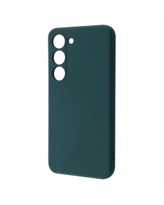 Чехол-накладка для Samsung S23 WAVE Цветной Чехол Зеленый (Лесной зеленый)
