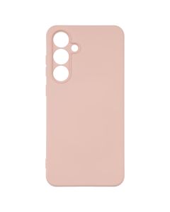 Чехол накладка для Samsung S24 FE WAVE Цветной Чехол Розовый (Pink Sand)