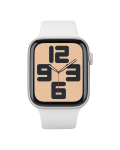 Смарт-годинник Apple Watch SE GPS 44мм Starlight Aluminium Case with Starlight Sport Band - M/L (MXEV3QH/A)