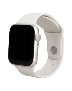 Смарт-часы Apple Watch SE GPS 44мм Корпус из алюминия Starlight с ремешком Starlight Sport - M/L (MXEV3QH/A)