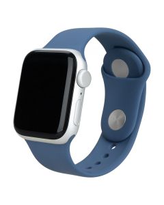 Смарт-годинник Apple Watch SE GPS 40мм Silver Aluminium Case with Denim Sport Band - S/M (MXEC3QH/A)