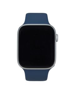 Смарт-часы Apple Watch SE GPS 44мм Корпус из серебристого алюминия с текстильным спортивным ремешком - M/L (MXER3QH/A)