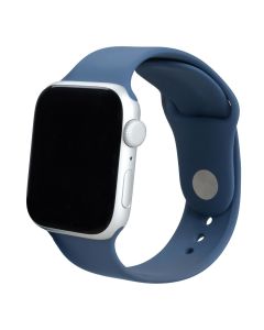 Смарт-часы Apple Watch SE GPS 44мм Корпус из серебристого алюминия с текстильным спортивным ремешком - M/L (MXER3QH/A)