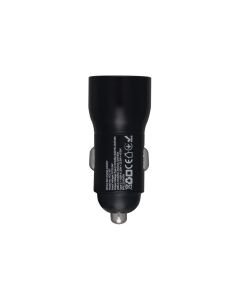 Автомобільний зарядний пристрій Ridea RCC-47110 QPow Pro 1USB/1Type-C PD/QC 47.5W Чорний (Black)