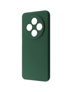 Чехол-накладка для Xiaomi Redmi 14C/A4/Poco C75 WAVE Цветной чехол Зеленый (Лесной зеленый)