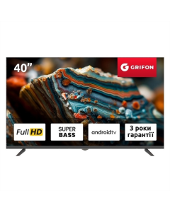 Телевізор Grifon Nova NV40FSB Чорний (Black)