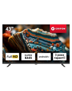 Телевізор Grifon Nova NV43FSB Чорний (Black)