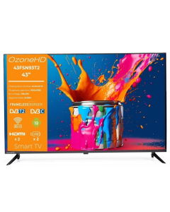 Телевізор OzoneHD 43FSN93T2 Чорний (Black)