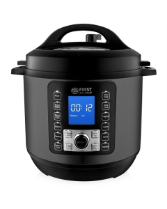 Мультиварка-скороварка First FA-5130-2-GR Чорна (Black)