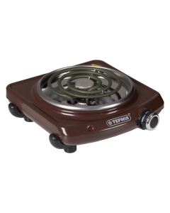 Електроплитка Термія ЕПТ 1-1,0/220В(230В)(c) М2(к) Коричнева (Brown)