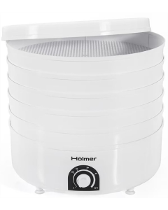 Сушарка для овочів та фруктів Holmer HFD-51W Біла (White)