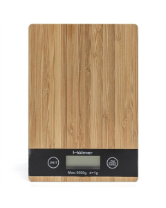 Ваги кухонні Holmer HSK-2105WD Коричневі (Brown)