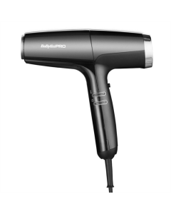 Фен Babyliss Pro Falco Чорно-сірий (Black Silver)