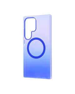 Чохол накладка для Samsung S24 Ultra WAVE Premium Shadow Star Case Magnetic Ring Синя (Blue)