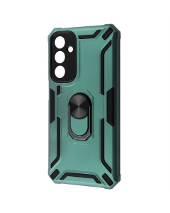 Чохол накладка для Samsung A25 WAVE Power Magnetic Зелена (Dark Green)