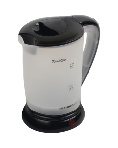 Електрочайник First FA-5425-2-BA Білий Чорний (White Black)