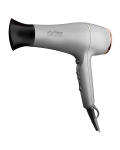 Фен First FA-5654-7-GR Чорний Сірий  (Black Grey)