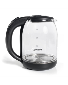 Електрочайник Holmer HKS-2025 скло Чорний (Black)