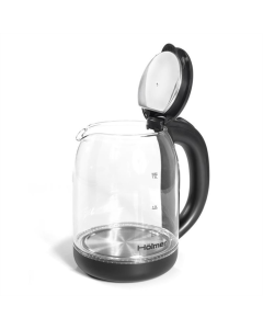 Електрочайник Holmer HKS-2025 скло Чорний (Black)