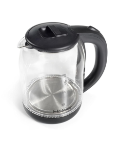 Електрочайник Holmer HKS-2025 скло Чорний (Black)