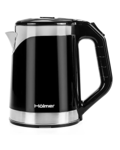 Електрочайник Holmer HKS-302D Срібний Чорний (Silver Black)