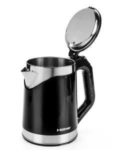 Електрочайник Holmer HKS-302D Срібний Чорний (Silver Black)