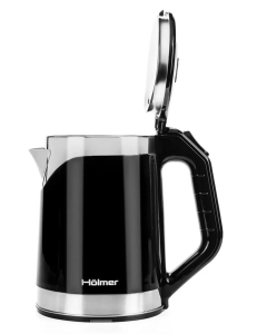 Електрочайник Holmer HKS-302D Срібний Чорний (Silver Black)