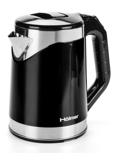 Електрочайник Holmer HKS-302D Срібний Чорний (Silver Black)