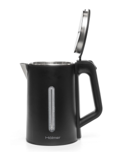 Електрочайник Holmer HKS-204D Срібний Чорний (Silver Black)