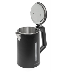 Електрочайник Holmer HKS-204D Срібний Чорний (Silver Black)