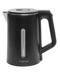 Електрочайник Holmer HKS-204D Срібний Чорний (Silver Black)
