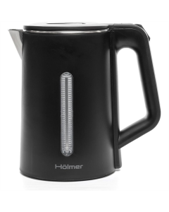 Електрочайник Holmer HKS-204D Срібний Чорний (Silver Black)