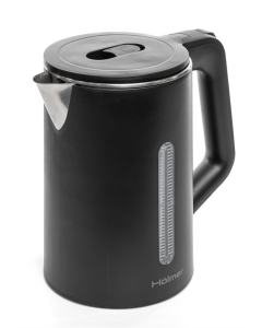 Електрочайник Holmer HKS-204D Срібний Чорний (Silver Black)