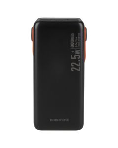 PowerBank 50000 mAh Borofone BJ66B Magnifico 22.5W+PD20W LED Чорний (Black)