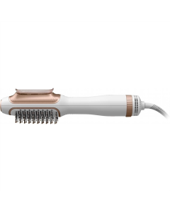 Фен-щітка Rowenta CF9820F0 Reverso Dry&Brush 2в1 Білий Золотий (White Gold)