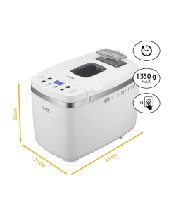 Хлібопіч First FA-5152-5 Білий (White)